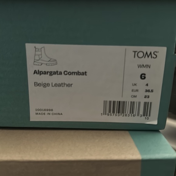 TOMS Alpargata Combat Boots - Picture 4 of 4